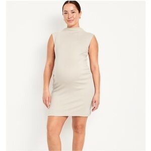 Old Navy Maternity beige Midi Dress NWT, size XL